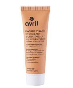 Masque visage énergisant & coup d'éclat BIO, 50&nbsp;ml